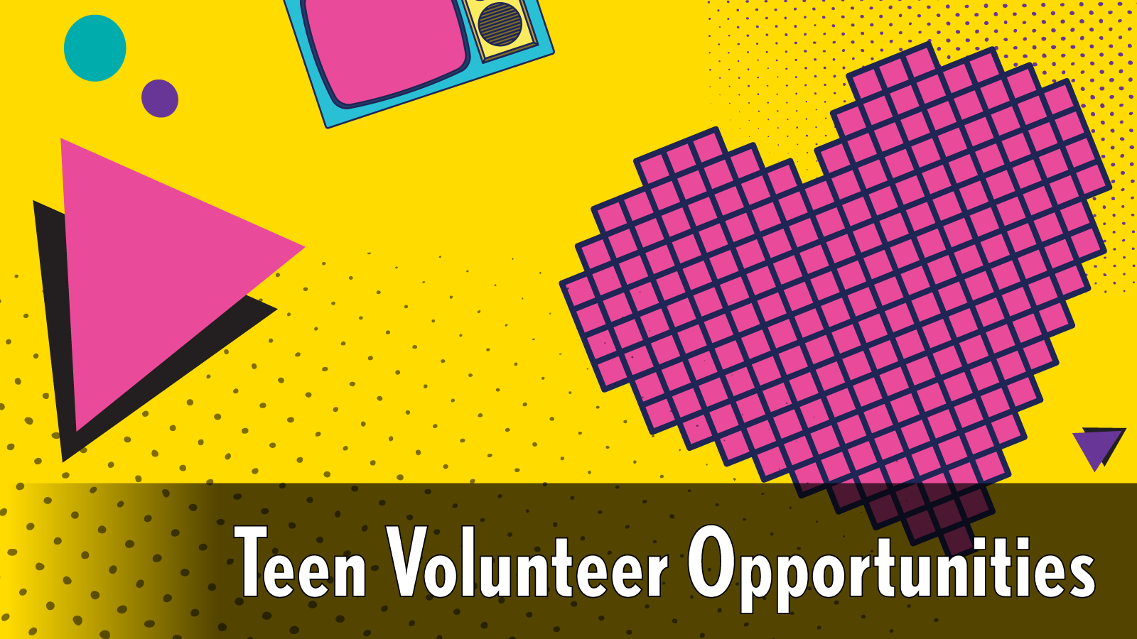 Teen Volunteer Opportunities Library